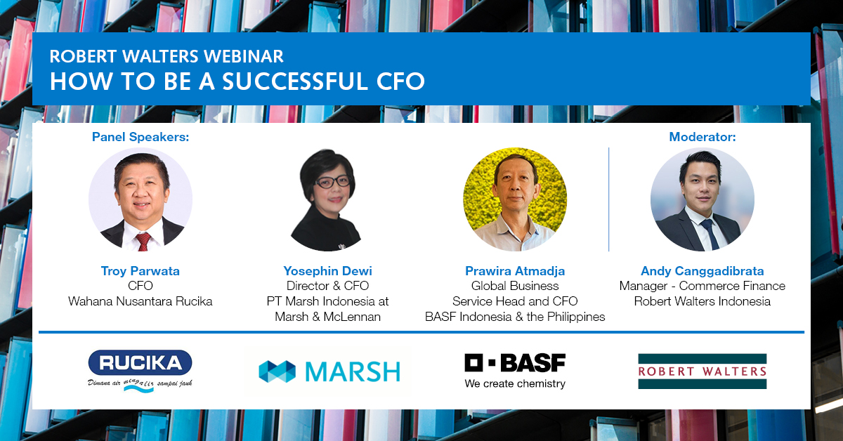 Robert Walters Webinar - How to be a Successful CFO