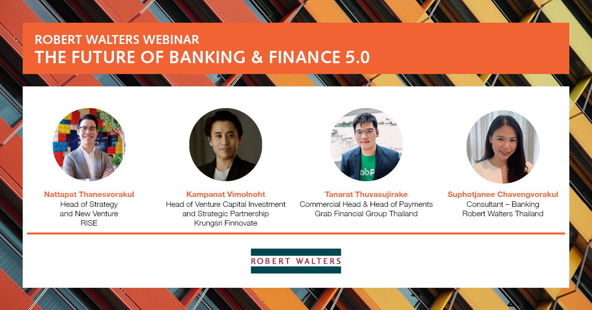 Robert Walters inar The Future of Banking and Finance 5.0